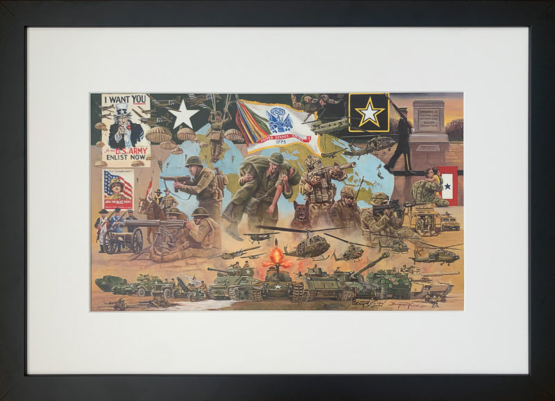 ARMY - This We'll Defend! - Framed 1MS