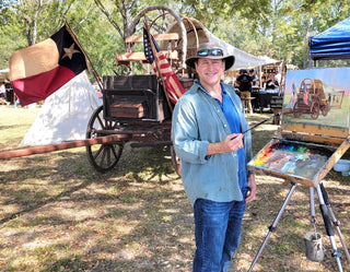 Painting the Old West: Chuckwagons & Cowboys