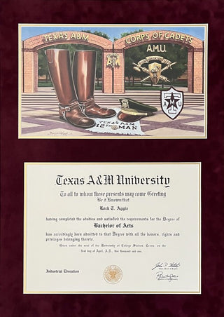 Diploma with Keepers of the Spirit Print (LIVEARf)