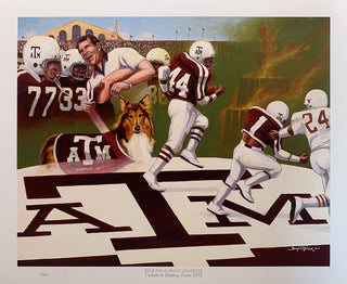 Kyle Field Great Moments - Boxed Set Portfolio of 8 Fine Art Prints