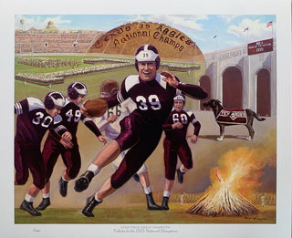 Kyle Field Great Moments - Boxed Set Portfolio of 8 Fine Art Prints