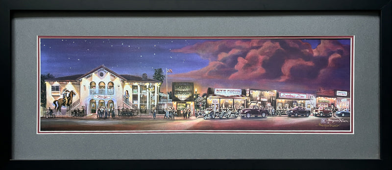 Northgate After The Game - Framed 2MS - 33"x10"