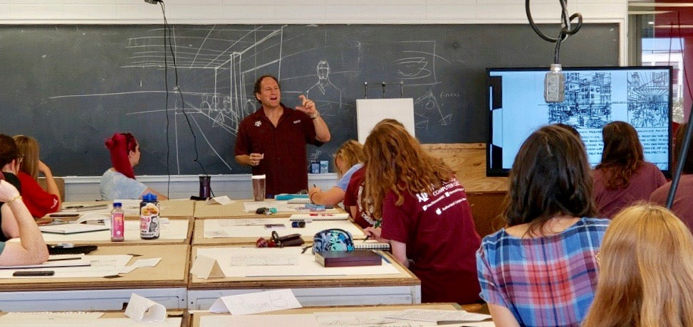 Drawing & Watercolor Fundamentals w/ Artist Benjamin Knox