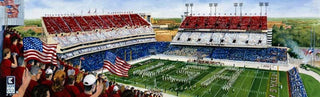 Texas A&M University - Red, White, & Blue Game - Print - Benjamin Knox Fine Art Gallery
