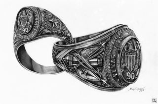 Bonded Aggie Rings/ Interlocking Aggie Rings (LIVEARf)