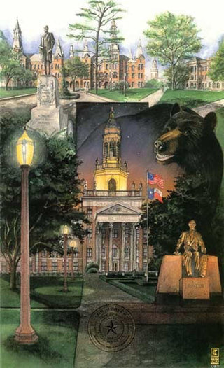 Baylor Campus Collage (LIVEARf)