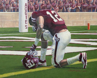 Prayer on the Field - Print - Benjamin Knox Fine Art Gallery