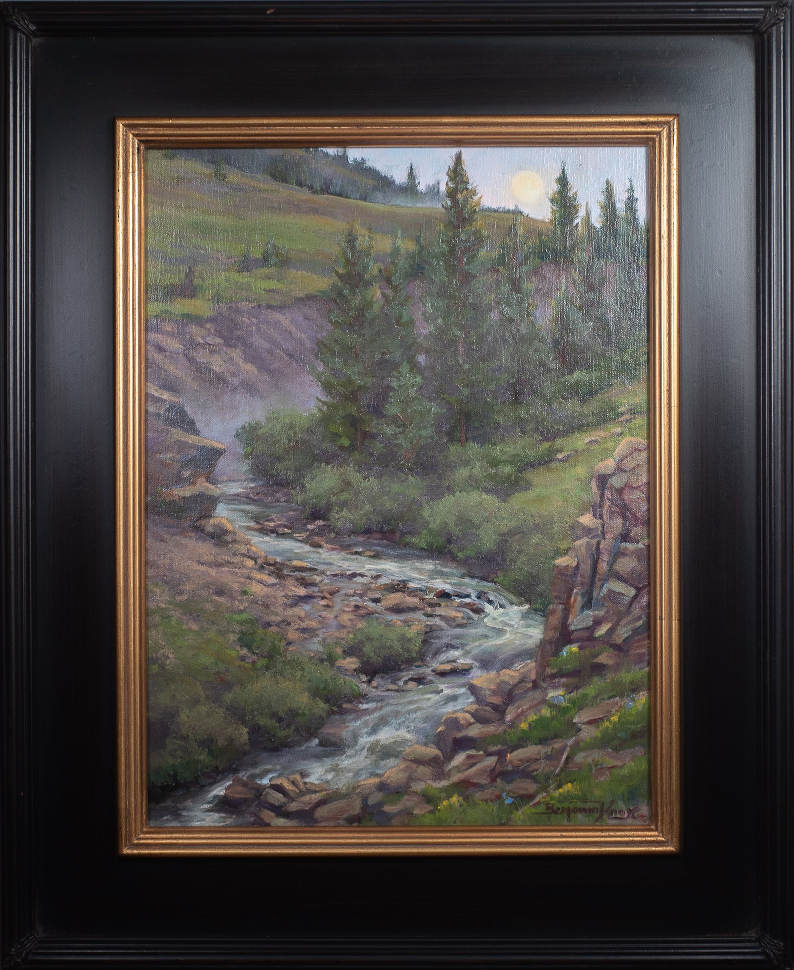 The Mountains, The River, and The Moon