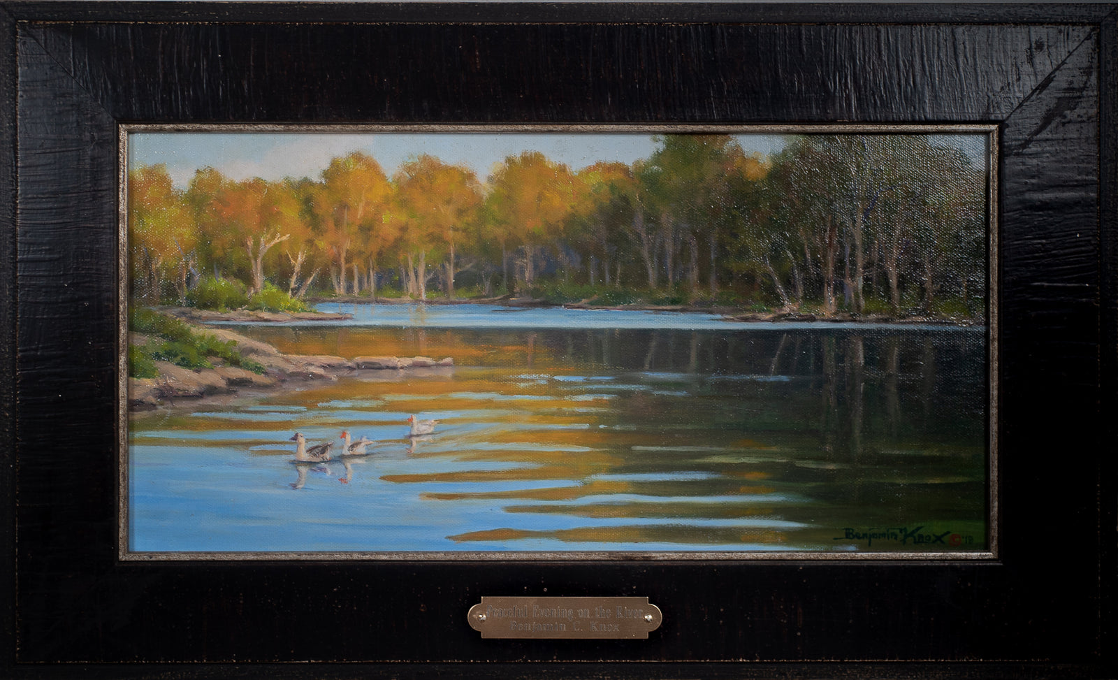 Peaceful Evening on the River