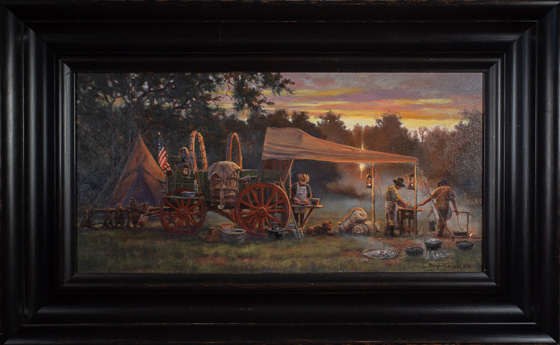 Beans and Biscuits - Plein Air Magazine Best Western Art Piece Award