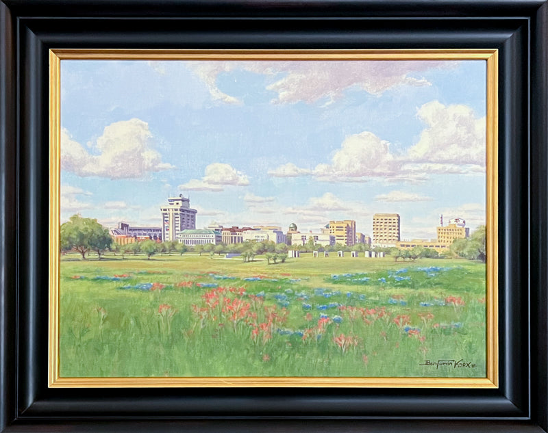 Texas A&M Campus in Spring