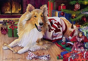 Christmas Reveille Art Card
