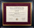 Diploma Only with Maroon Mat