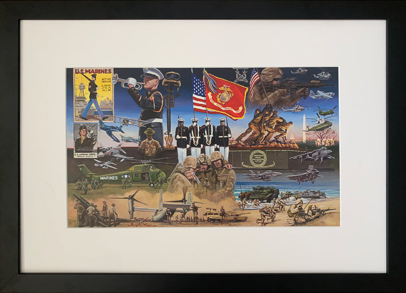 MARINES - Semper Fidelis! - Framed 1MS