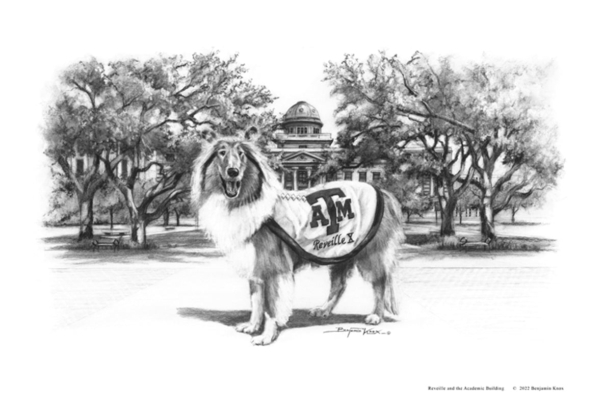 Reveille and the Academic Building