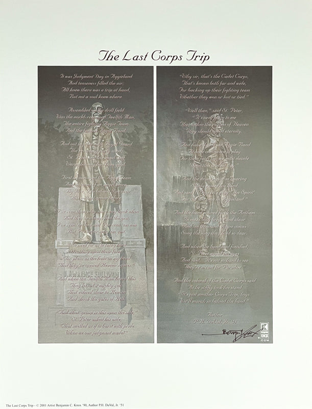 Last Corps Trip poem