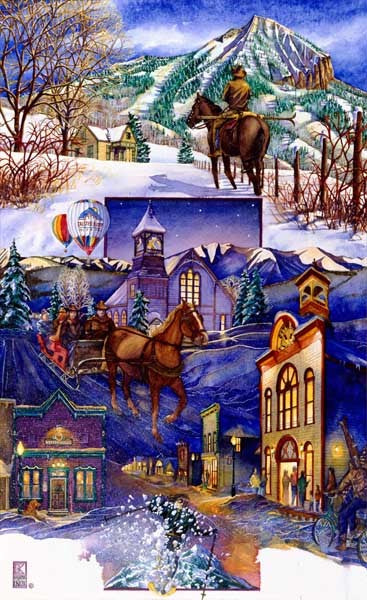 Crested Butte Colorado - Print - Benjamin Knox Fine Art Gallery