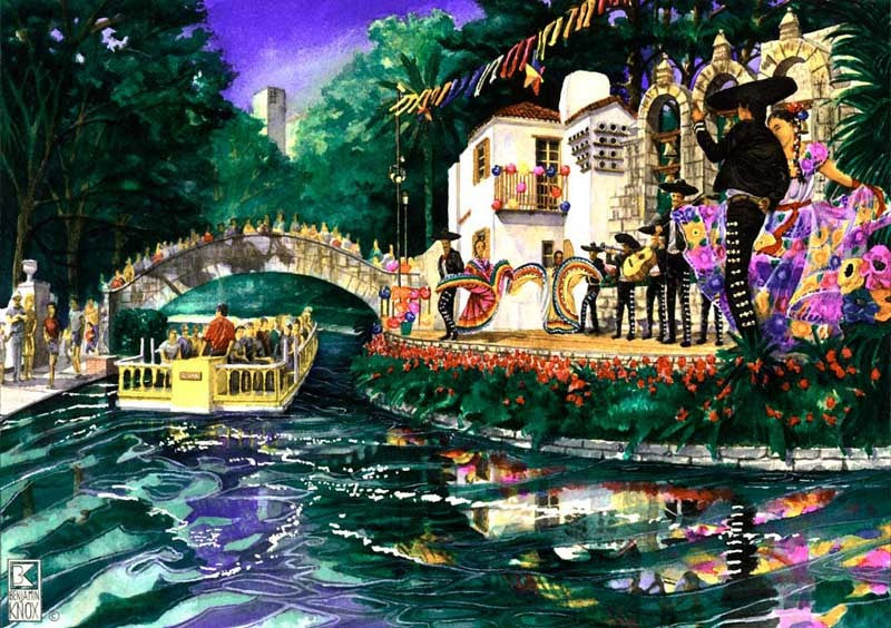 San Antonio Fiesta - Print - Benjamin Knox Fine Art Gallery