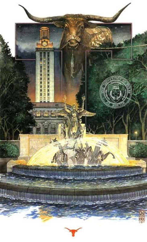 UT Campus Collage - University of Texas